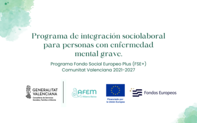 Programa Fondo Social Europeo Plus (FSE+) Comunitat Valenciana 2021-2027